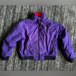 Woolrich Reversible Puffer Purple/Red Jacket
